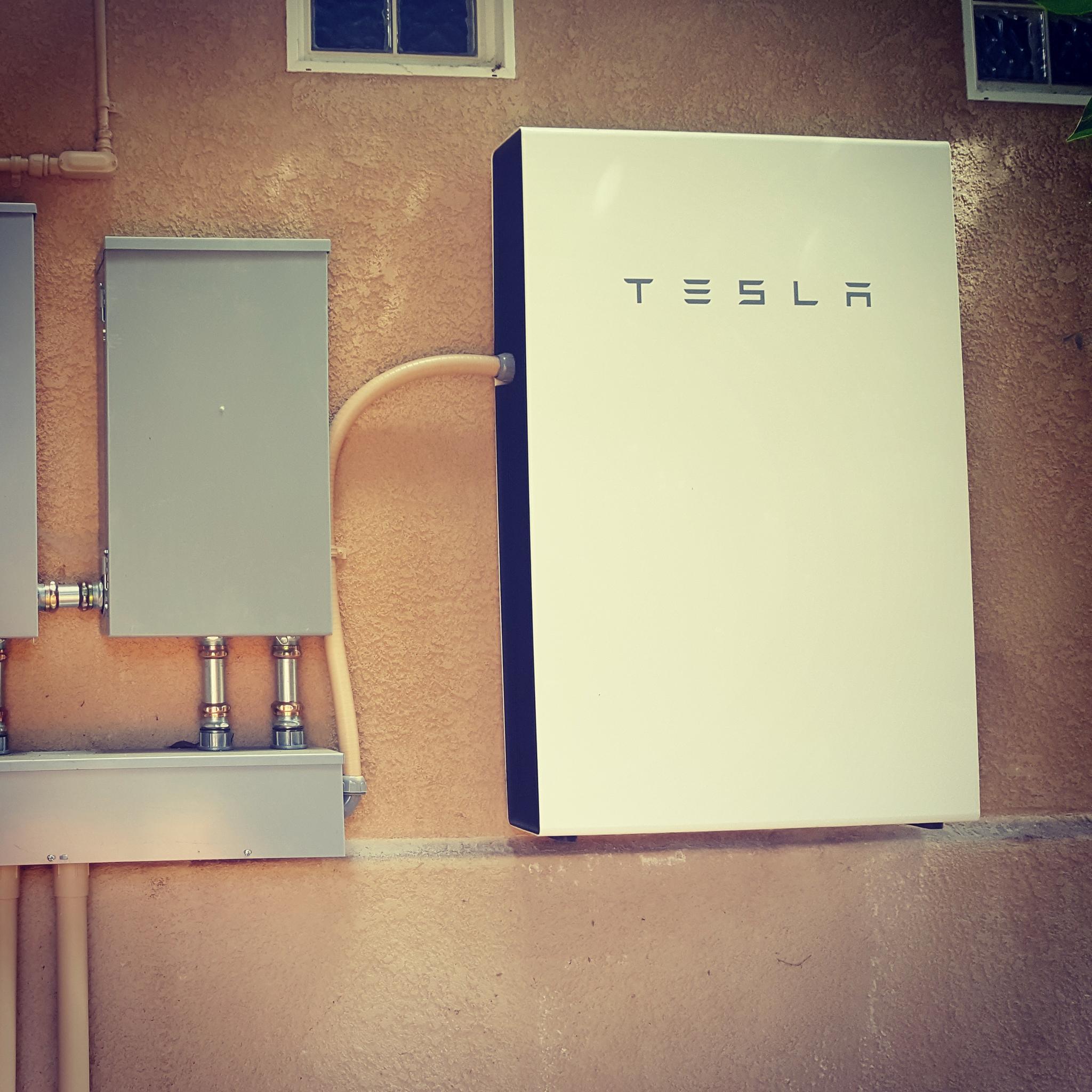 Powerwall with Enphase exterior install