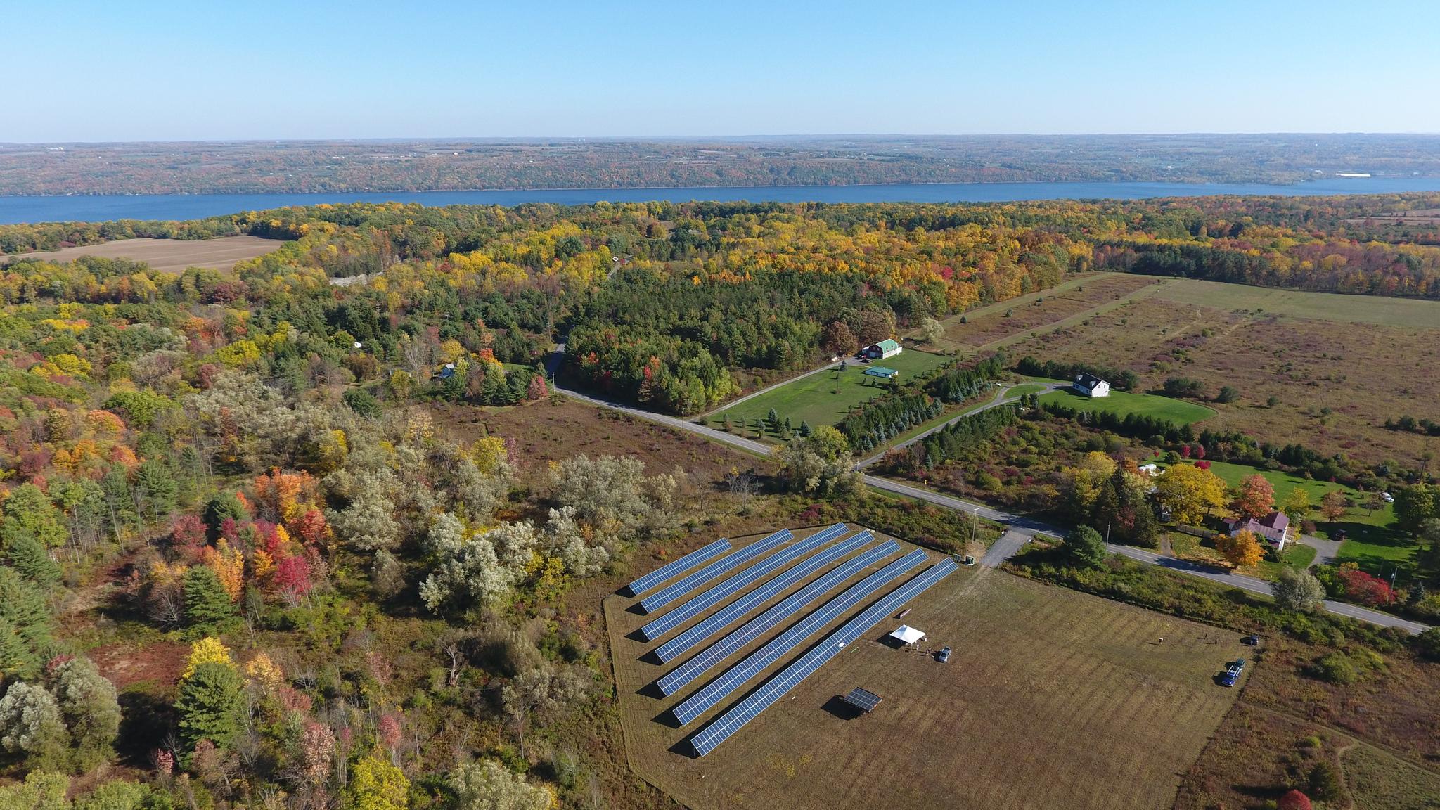 The first CDG Solar Farm in New York State