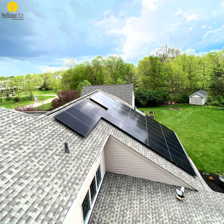 Our residential installation in Morrow, Ohio.