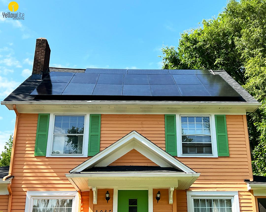 Our residential installation in Cleveland Heights, Ohio.