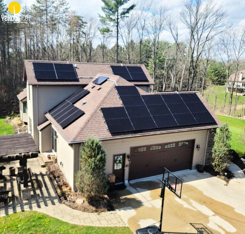 Residential Installation in Valley City, Ohio.