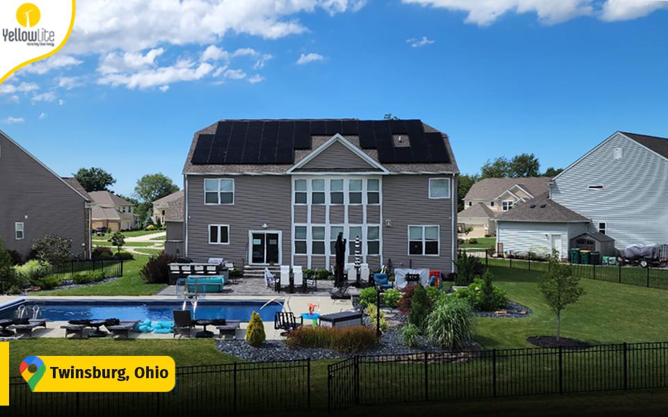 Our residential installation in Twinsburg, Ohio.