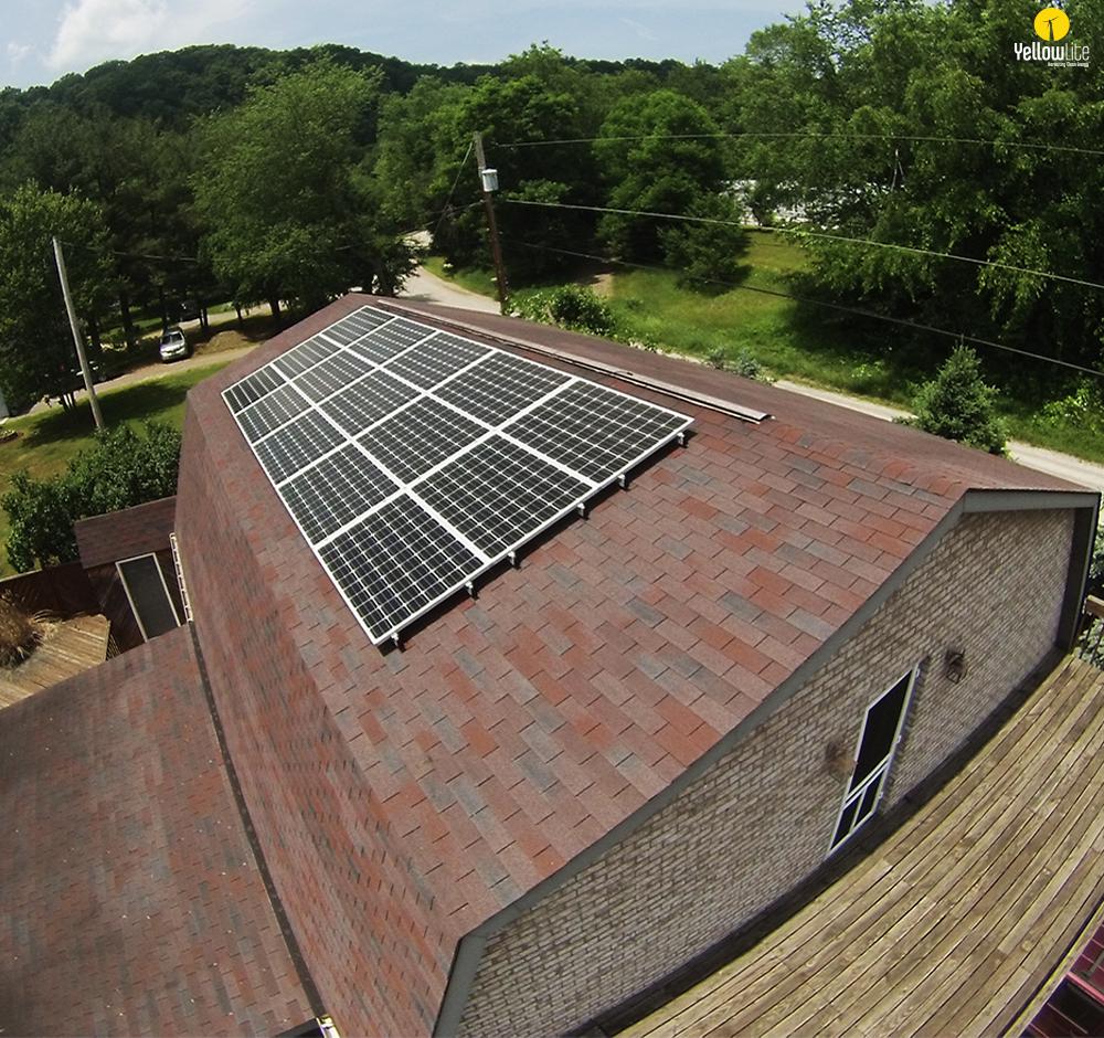 Our residential installation in Lisbon, Ohio.