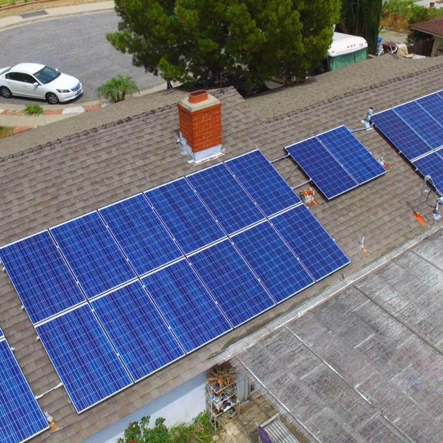 Hacienda Heights Aerial View