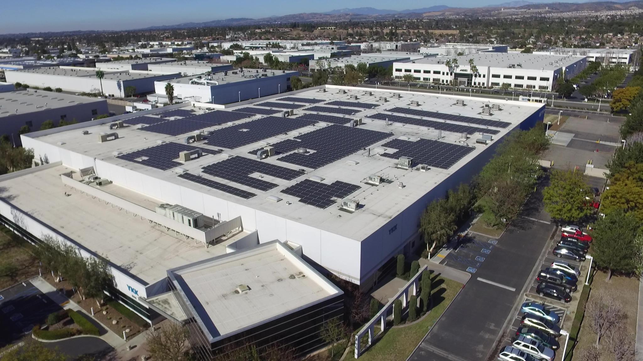 YKK Zippers - 550 kW - Anaheim, CA