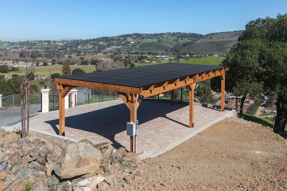 Solar pergolas can be a great option as well
