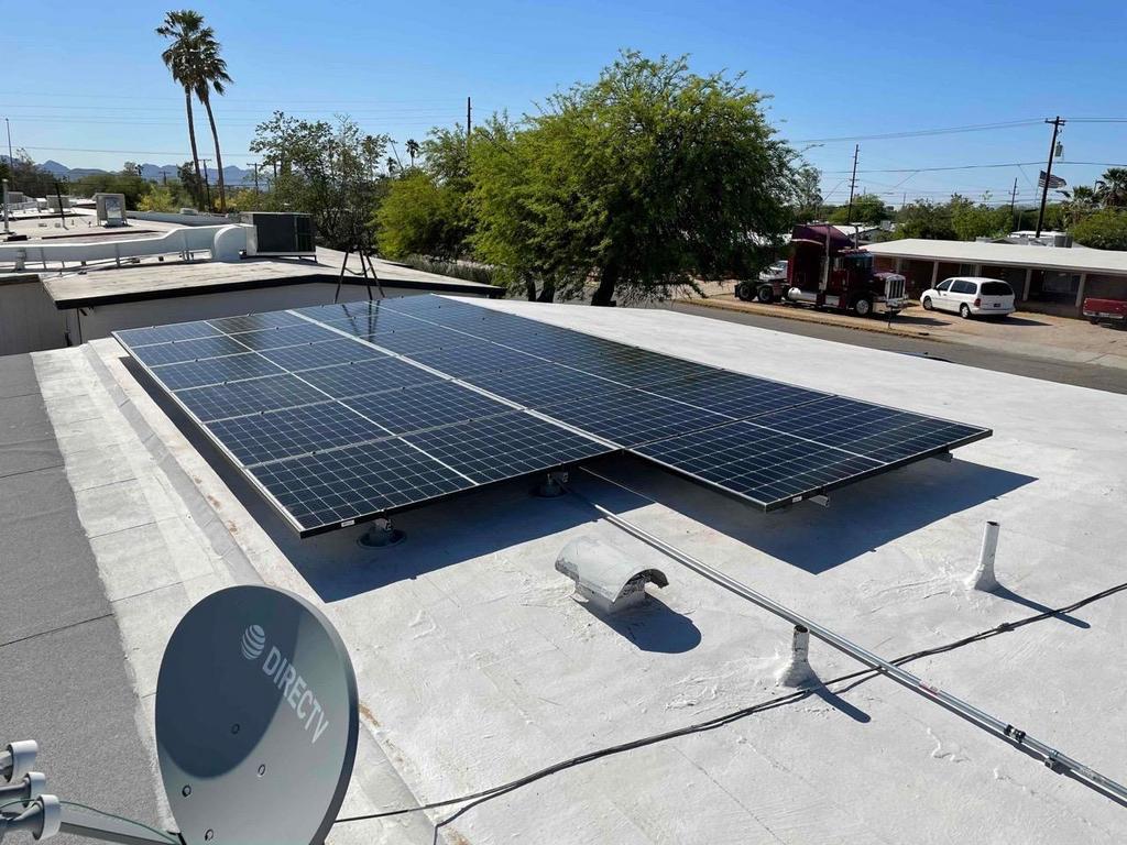 Recent Solar installation in Tucson