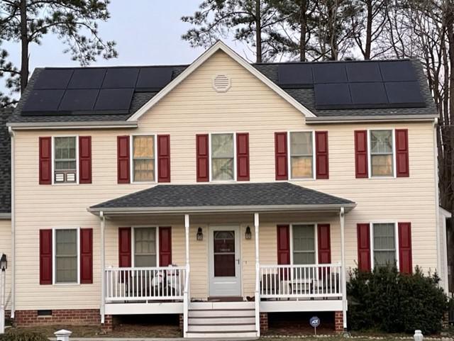 Clean front facing install