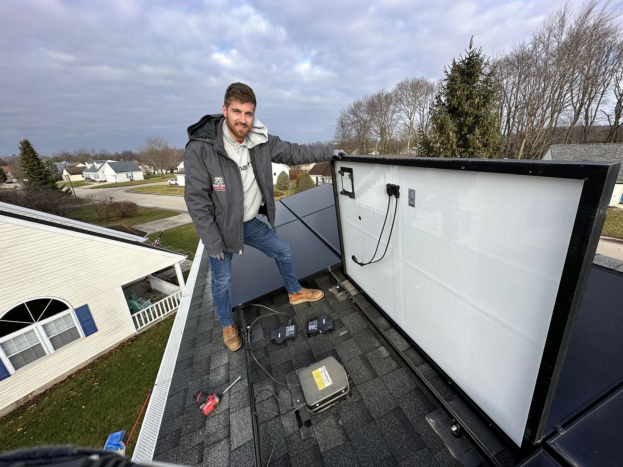 Roof mount system maintenance