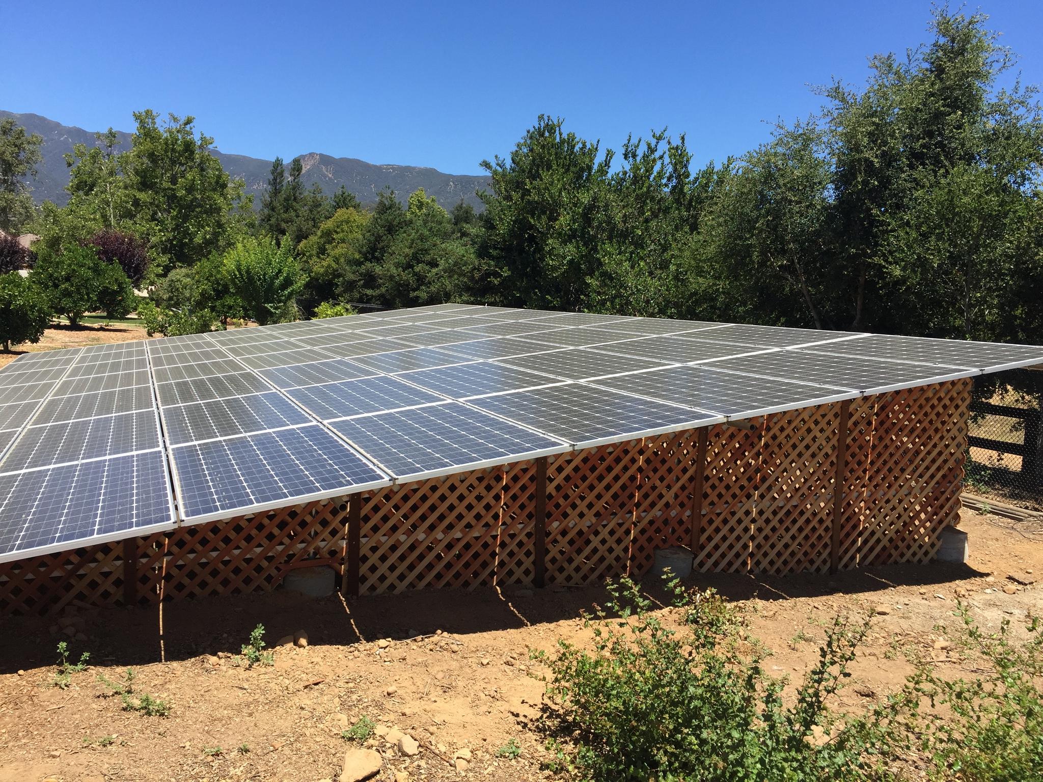 Latest requirement, barrier around installation 