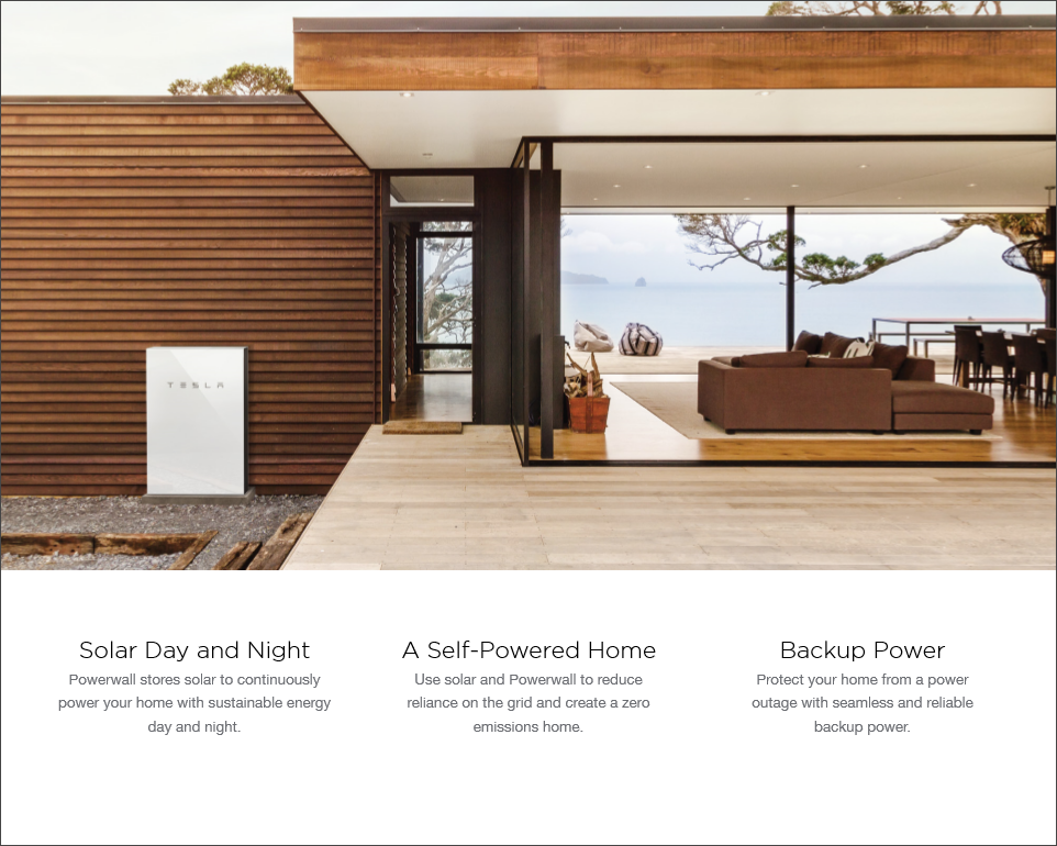 Tesla Powerwall authorized installer