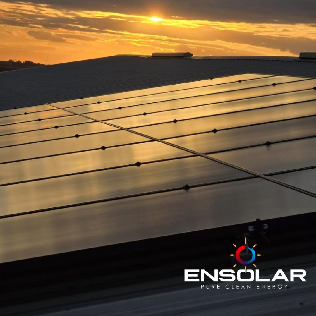 Ensolar sunset wiews #PureCleanEnergy