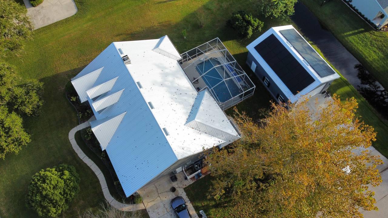 Another beautiful home powered by the sun! ☀️ This metal roof and solar system are built to deliver lasting performance, efficiency, and curb appeal.