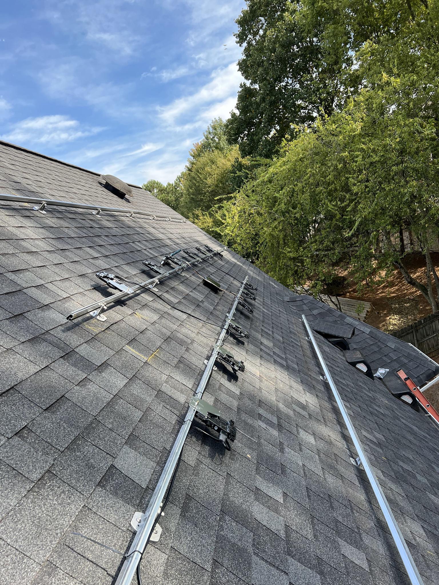 6.8kW REC panel installation in Smyrna GA