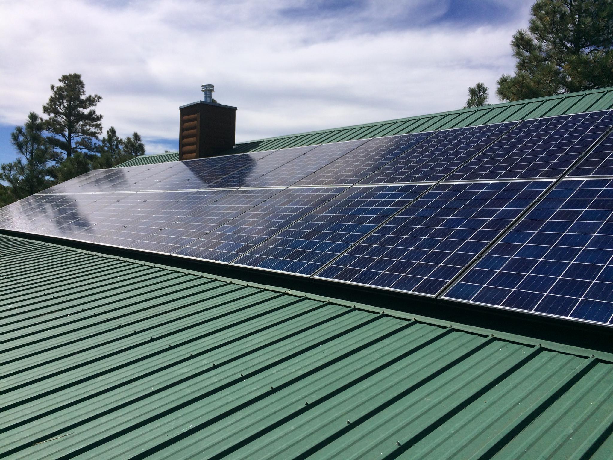 Roof Mount on Metal Roofing