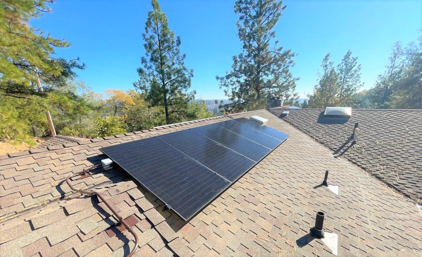 12kw PV and ESS Installation in Grass Valley, CA