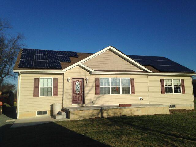 (31) Solar world 280w 8.6kw producing 11,700kwh of solar energy per year