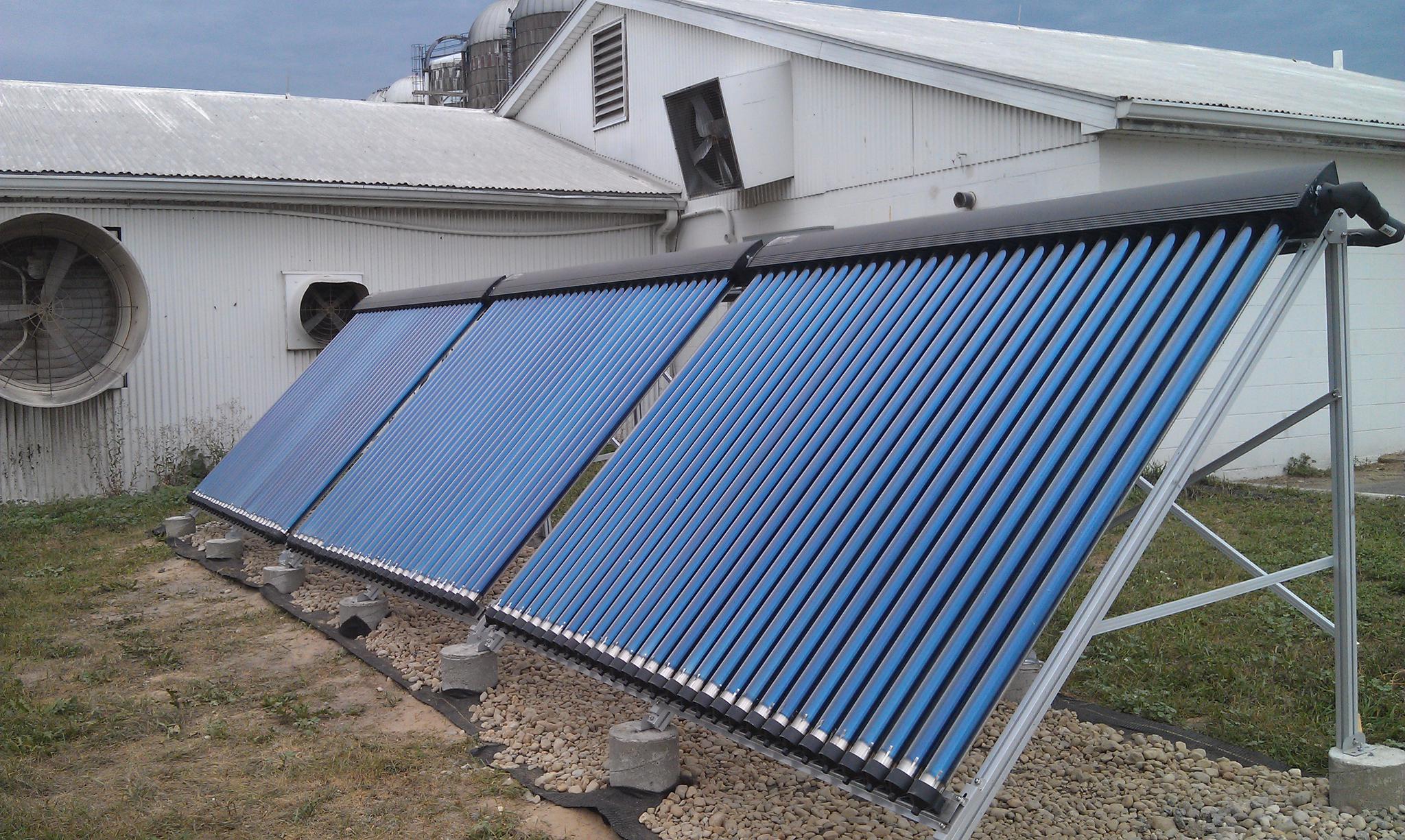 MSU Dairy Farm Solar Thermal