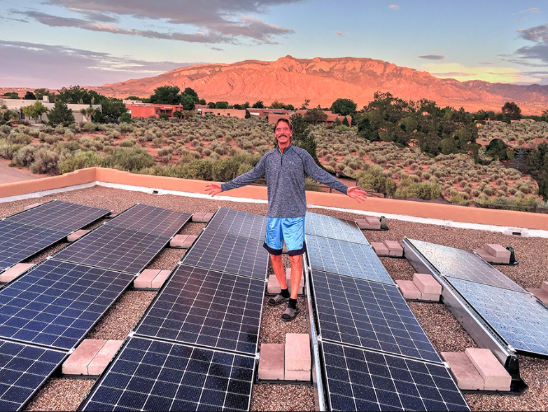 Brian M. - 5.4kW Ballasted Roof Install