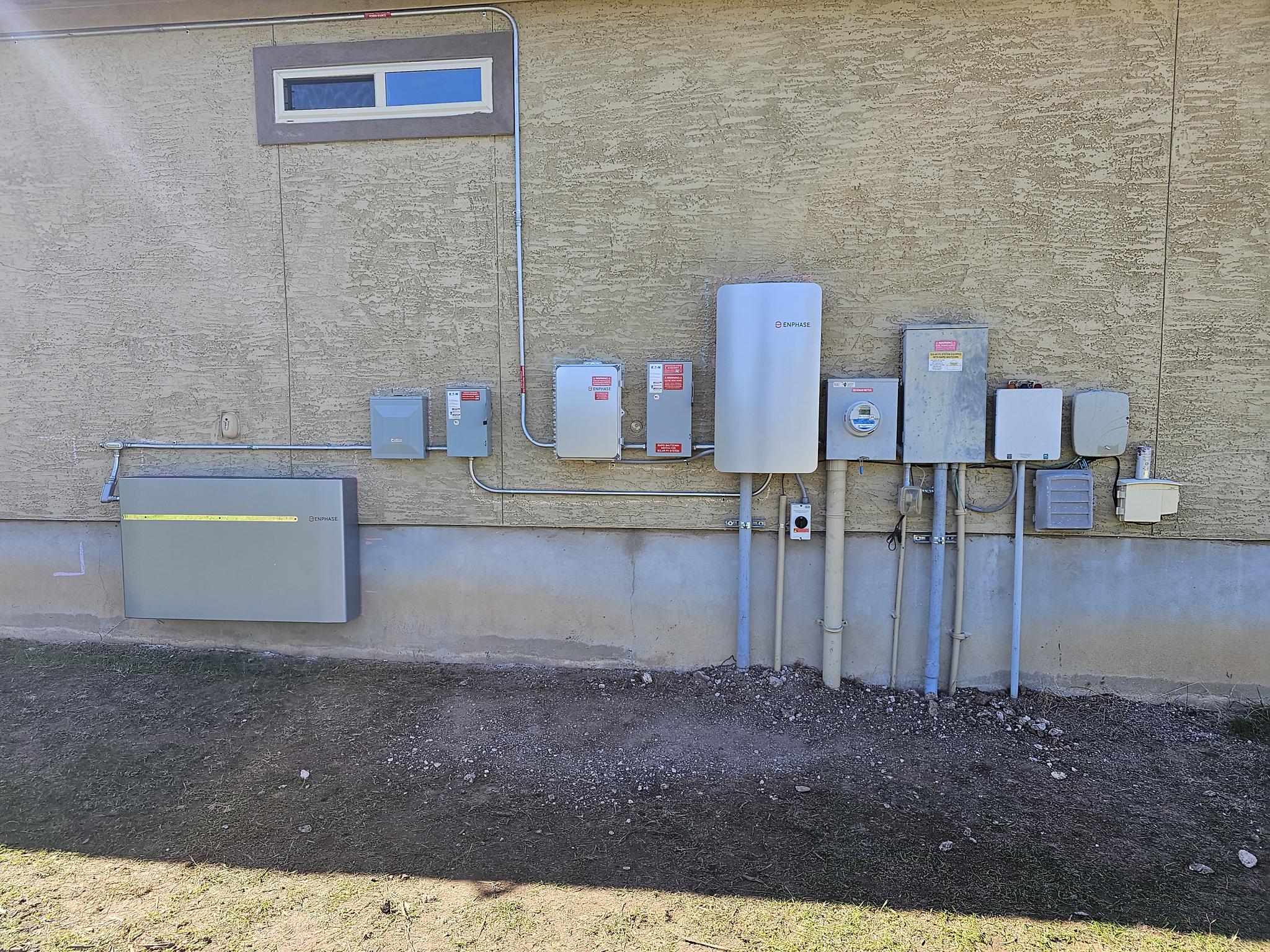 Enphase wall