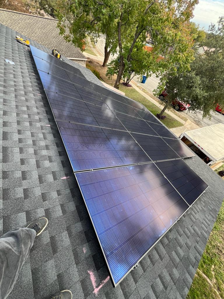 New Roof and Solar