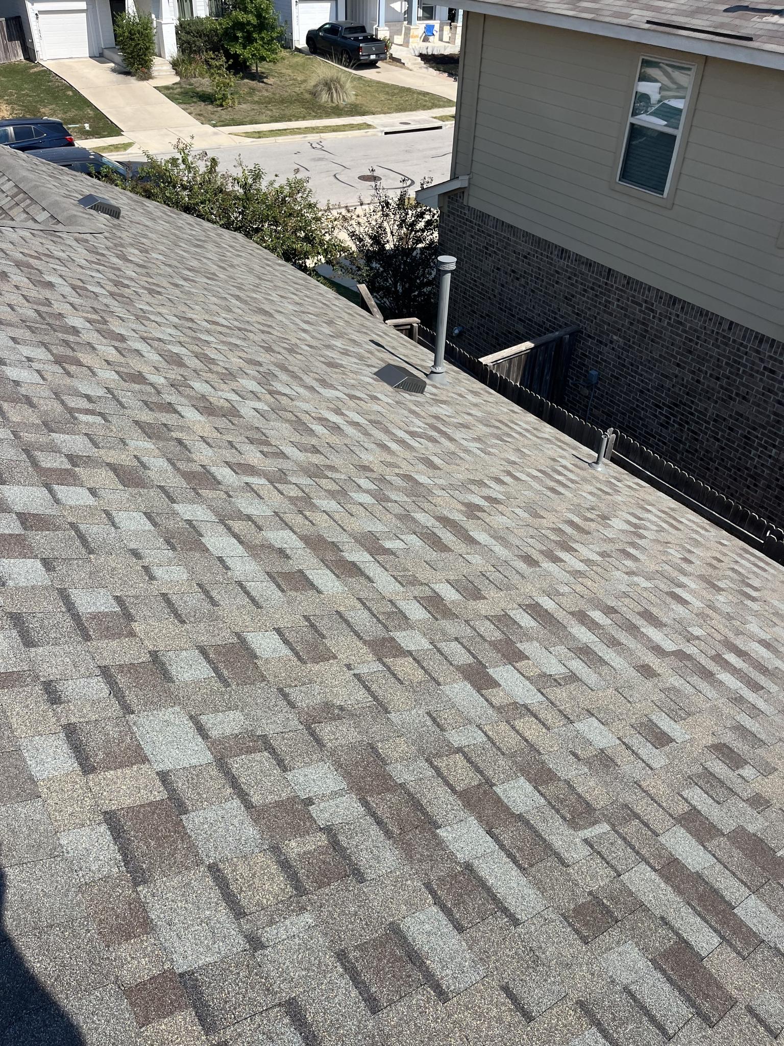 Shingle Roof installed