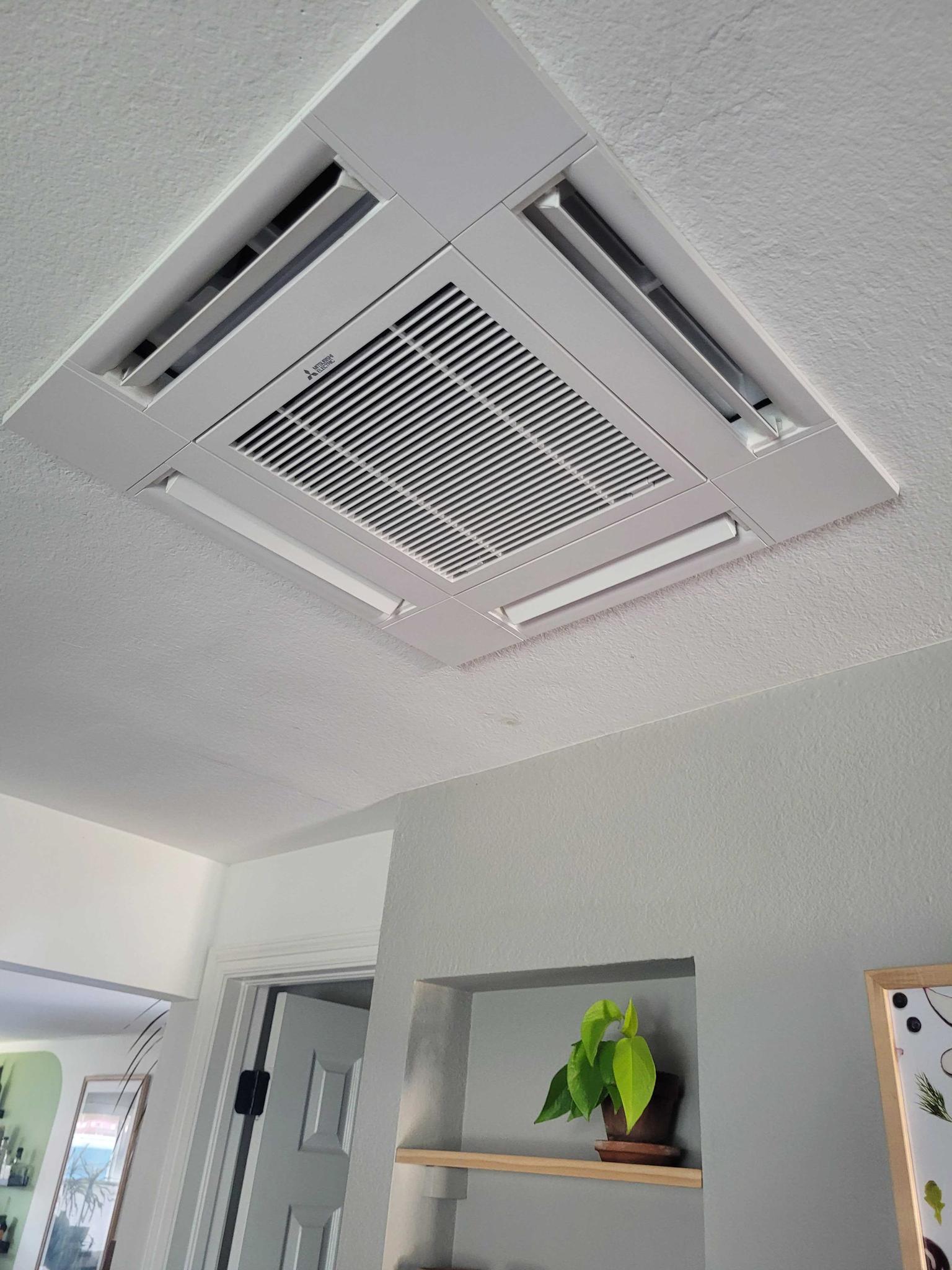 Flush mount mini-split