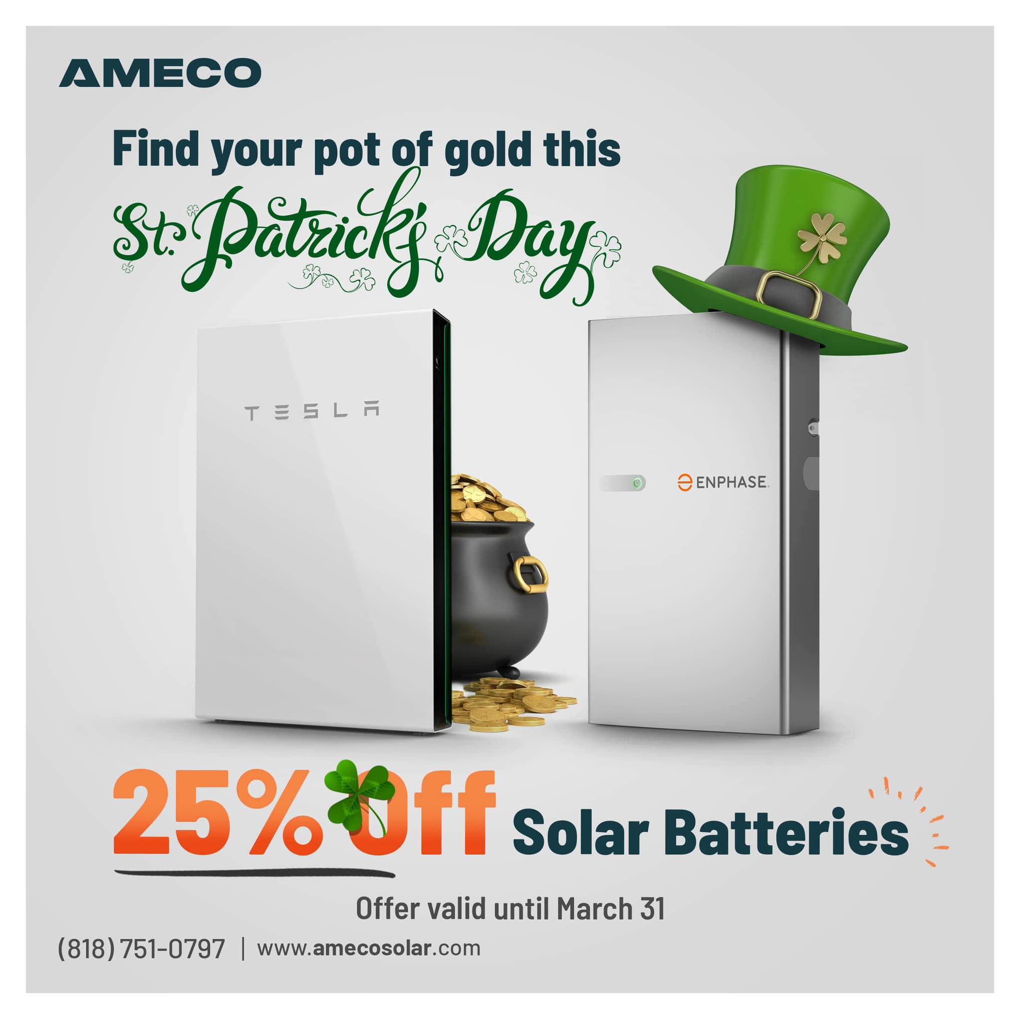 Charge up your savings with AMECO Special Offers!