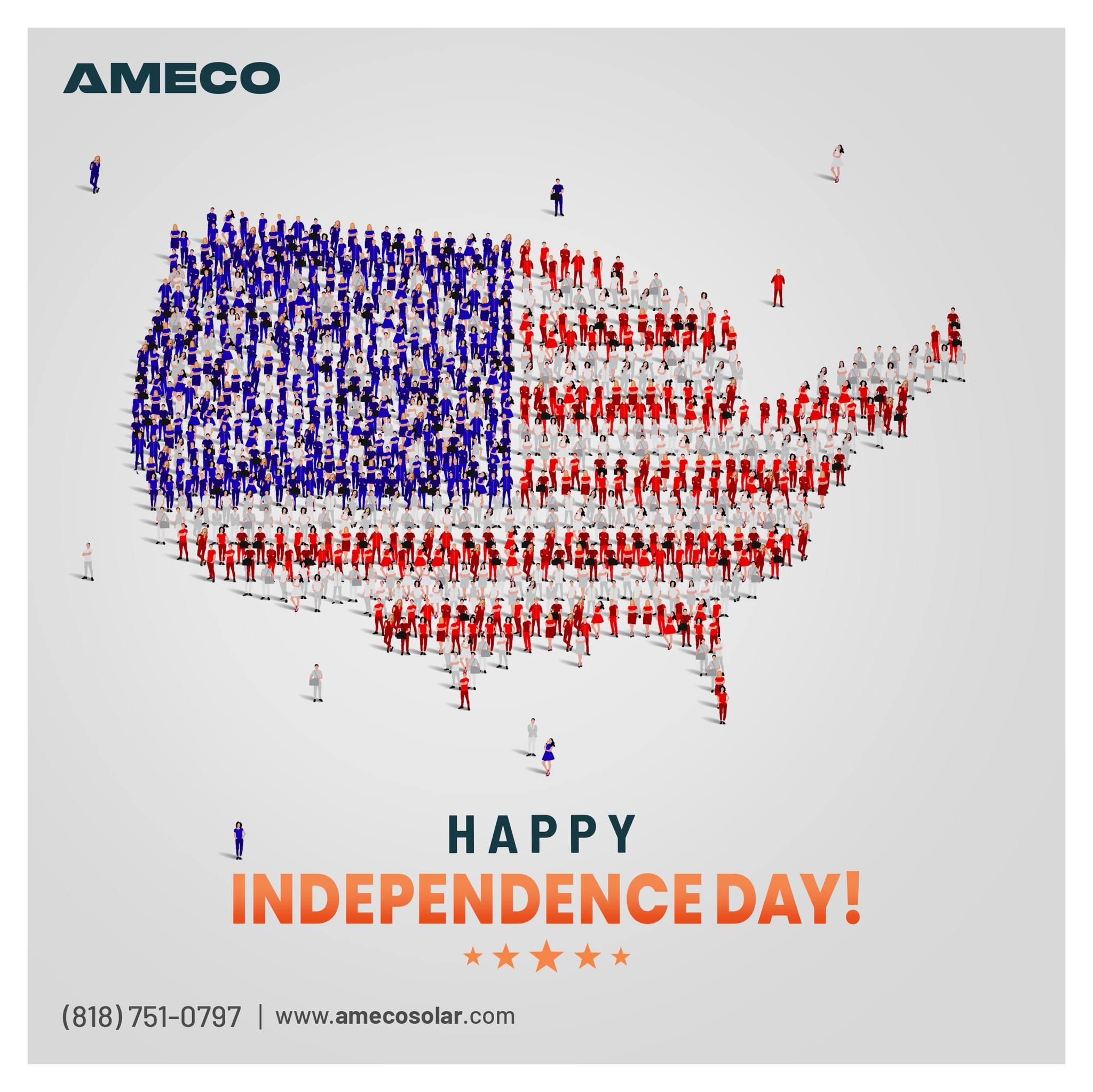 Celebrate Independence Day with the power of the sun!