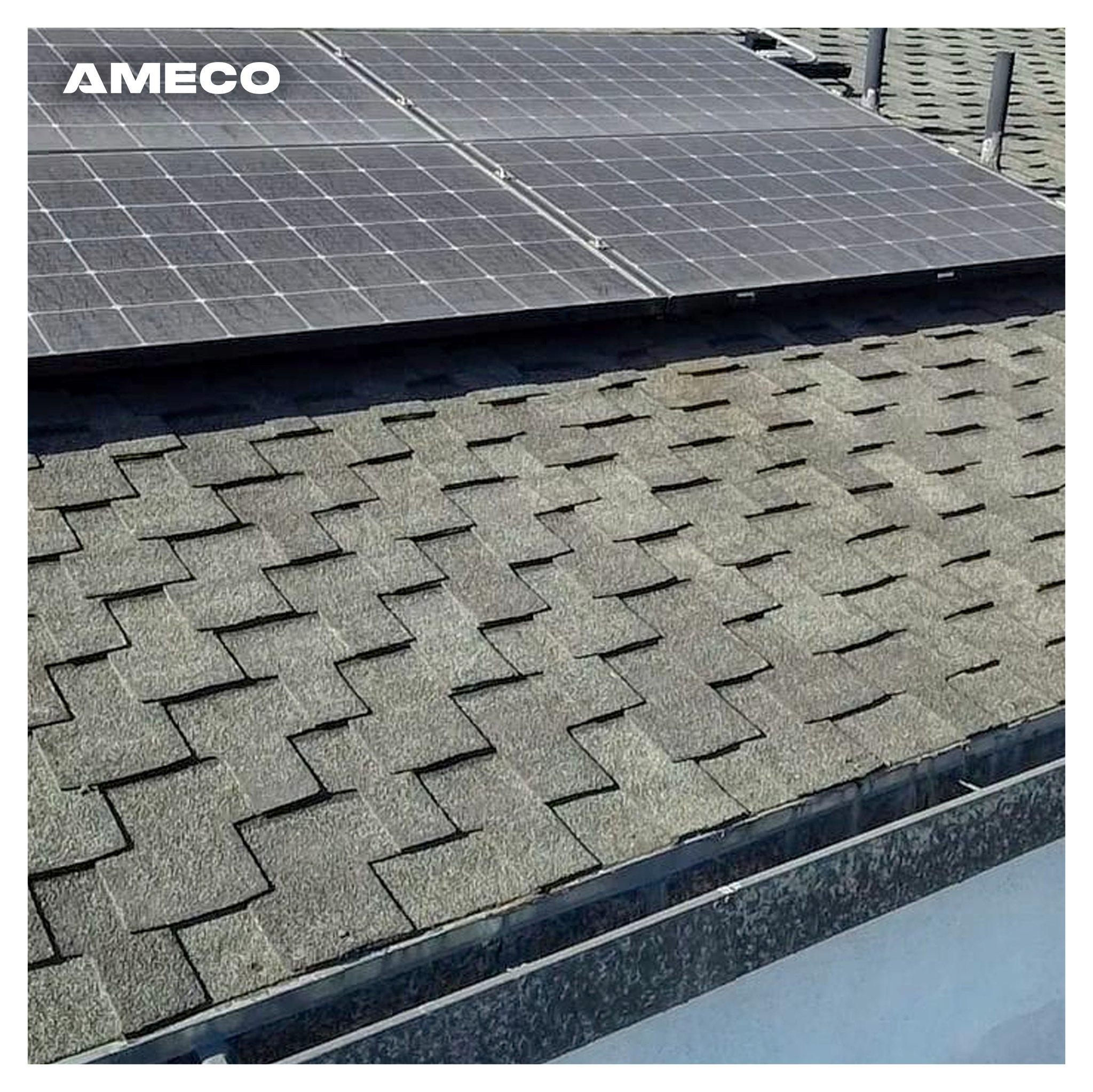 Turn your roof into a source of clean energy with AMECO!