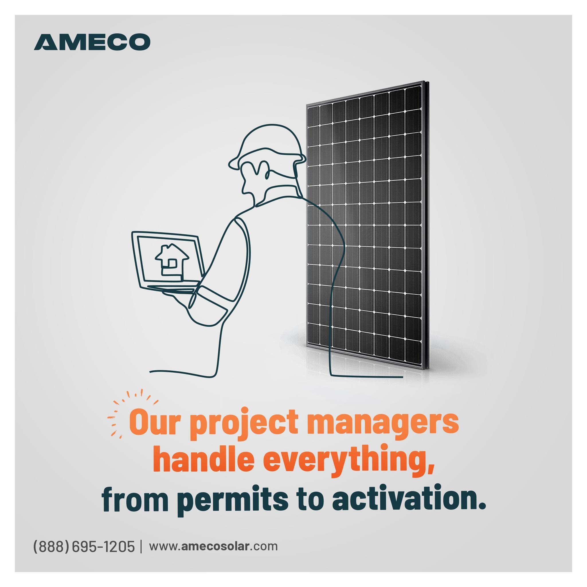 With AMECO, the process is smooth and stress-free.