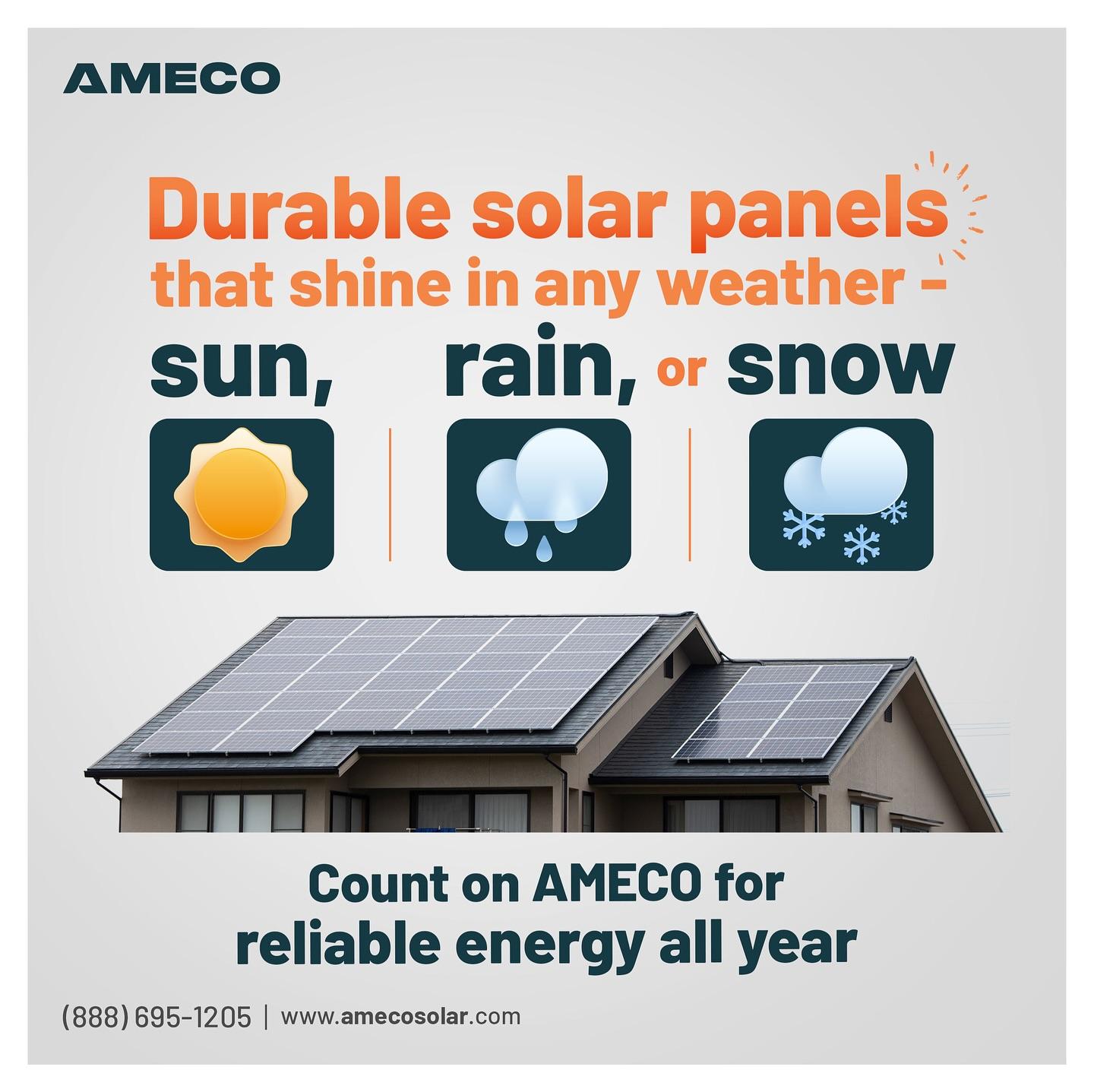 Rely on AMECO for steady energy all year!