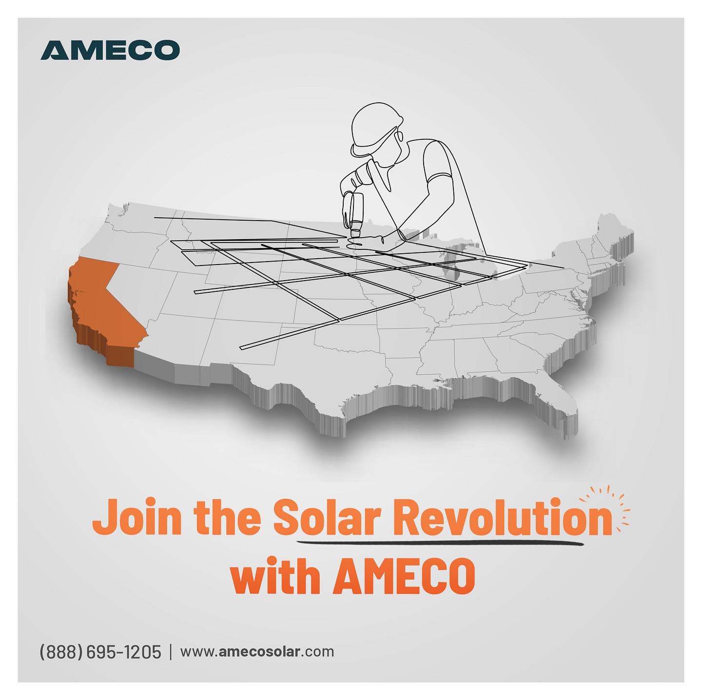 Be part of the Solar Revolution with AMECO.