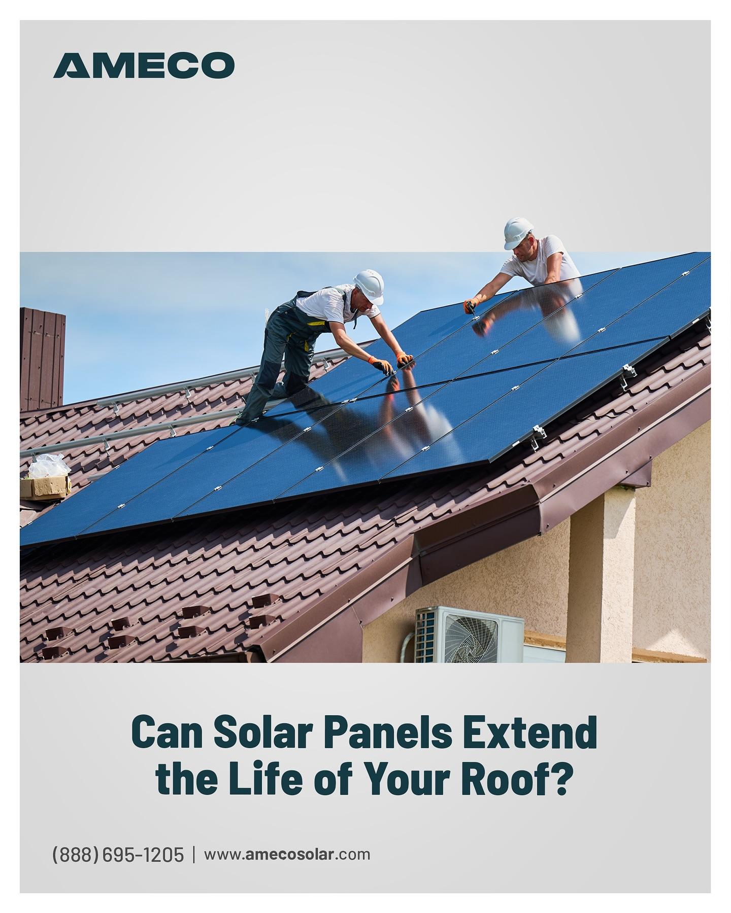 Can solar panels help your roof last longer? The answer is yes.