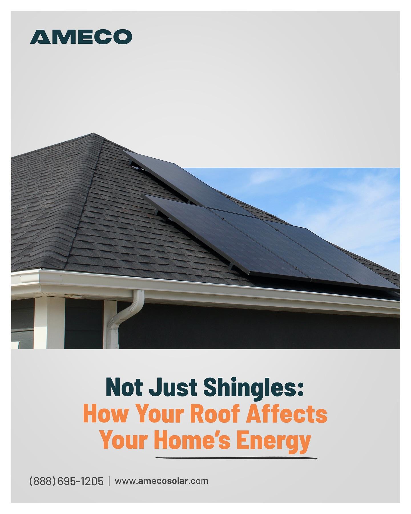 Your roof does more than protect your home, it plays a big role in your energy efficiency.