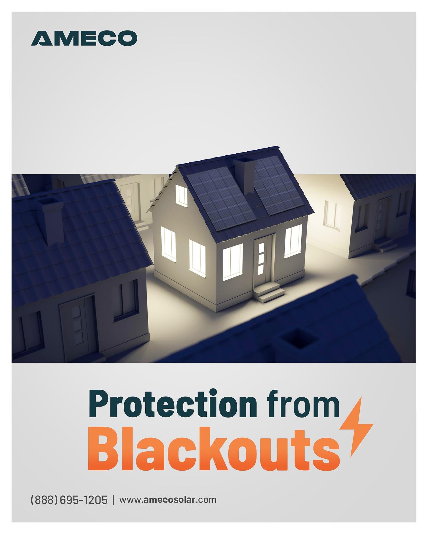 Solar panels combined with battery storage can keep your lights on when the grid goes down.