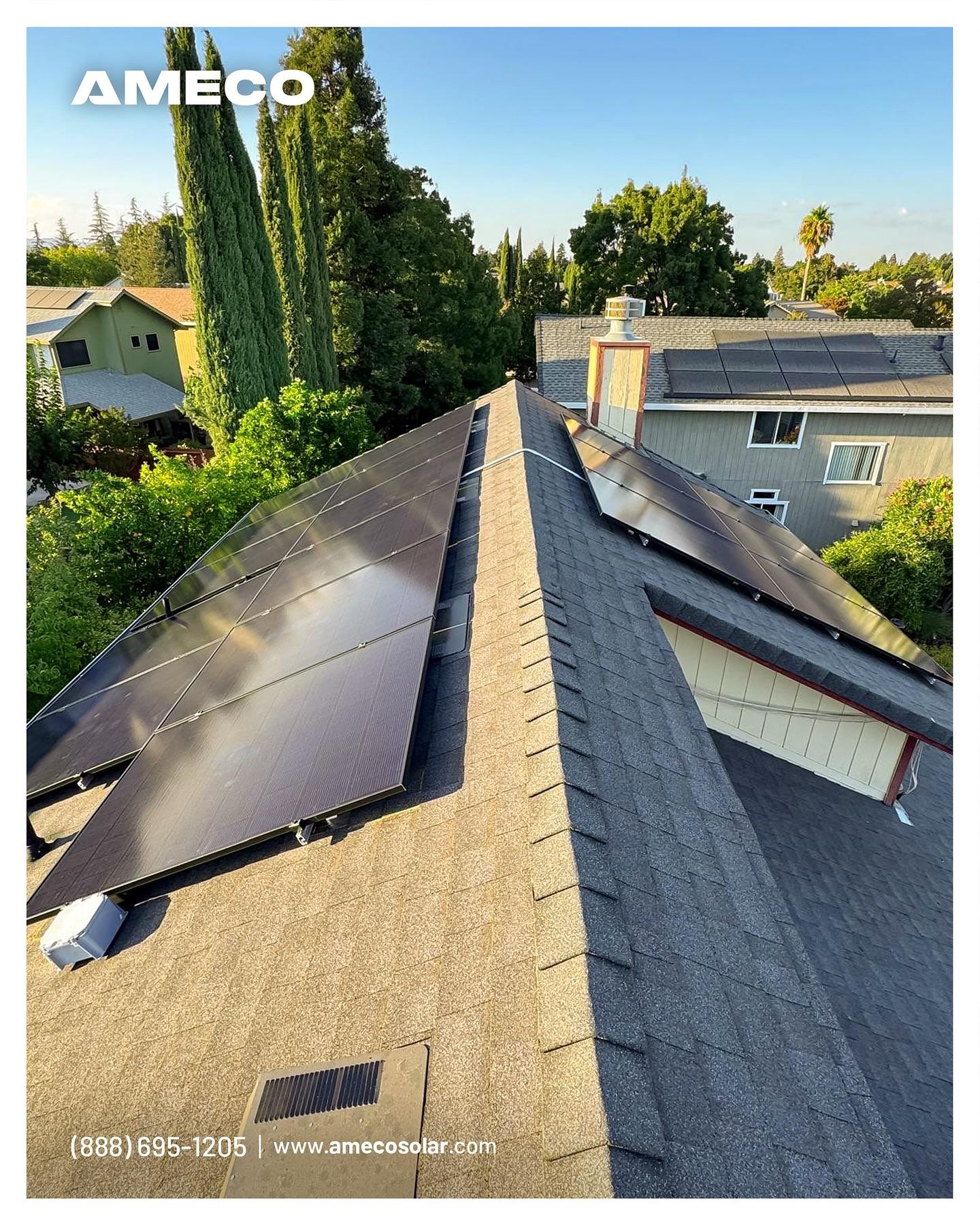 Solar in place. Savings on the way.