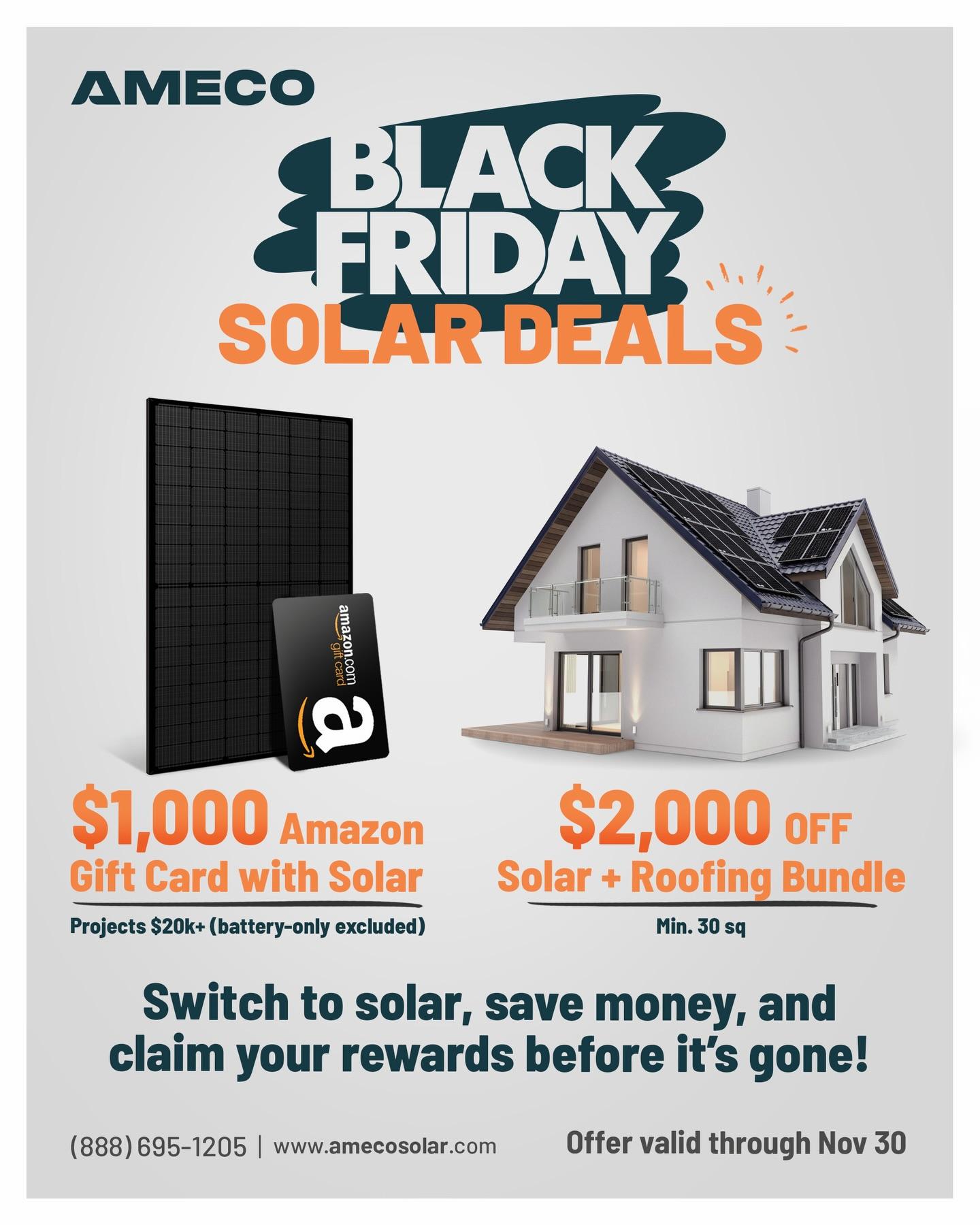 Save money, power your home, and get rewarded this Black Friday!