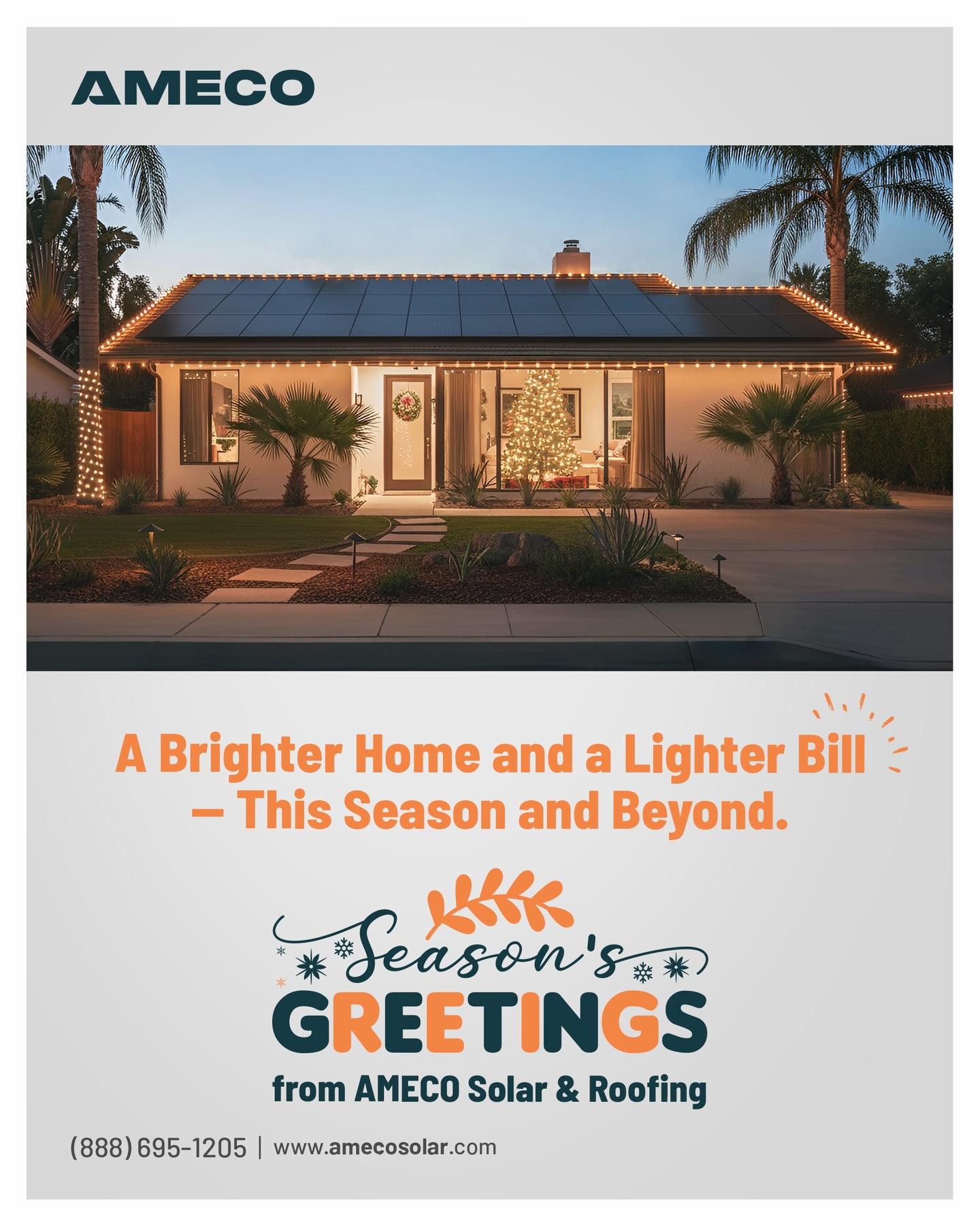 Wishing you a warm, bright, and hopeful holiday from the AMECO family!