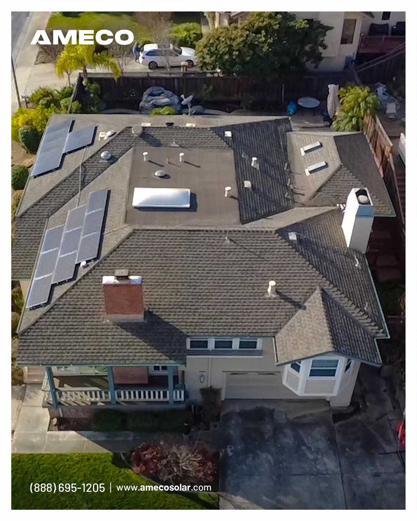 This solar panel installation in San Jose focuses on maximizing available roof space. Matching system size to household demand helps improve performance.