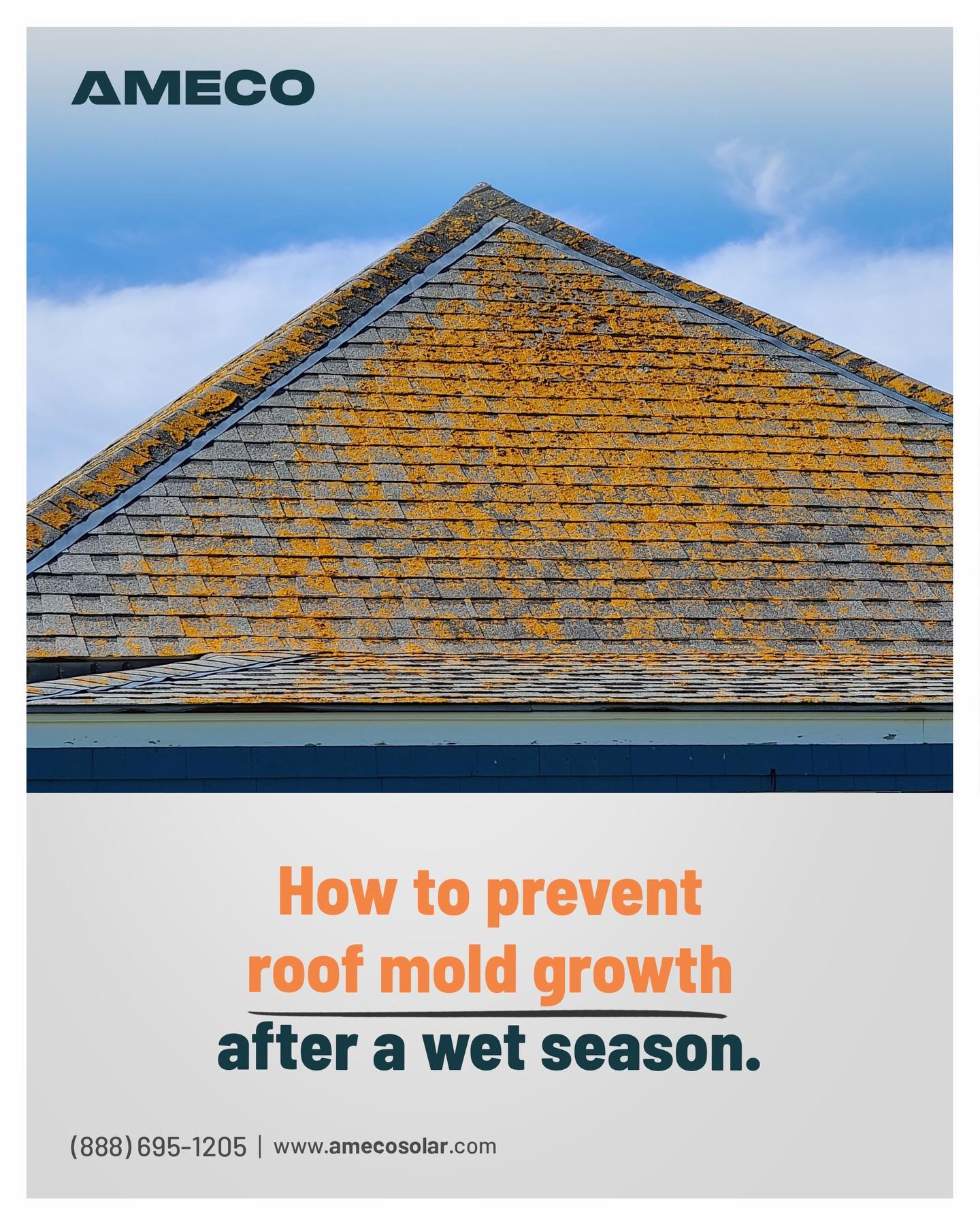 After a rainy period, inspect for moisture in vented areas, debris-filled valleys, and blocked gutters.