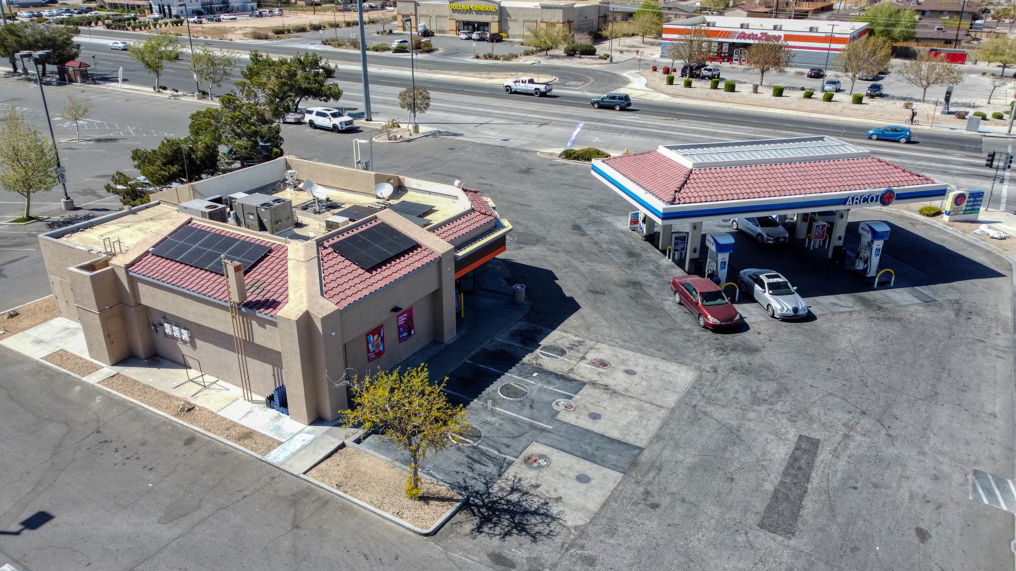 ARCO, Apple Valley - A solar panel system with a system size of 9.62 kW