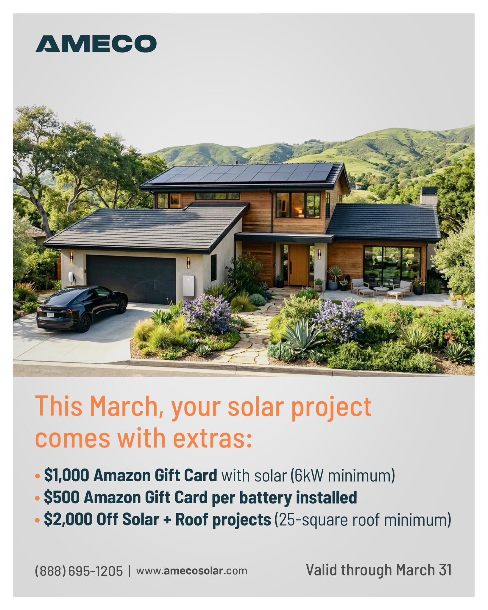 If solar has been on your mind, March might be a good time to take a look.