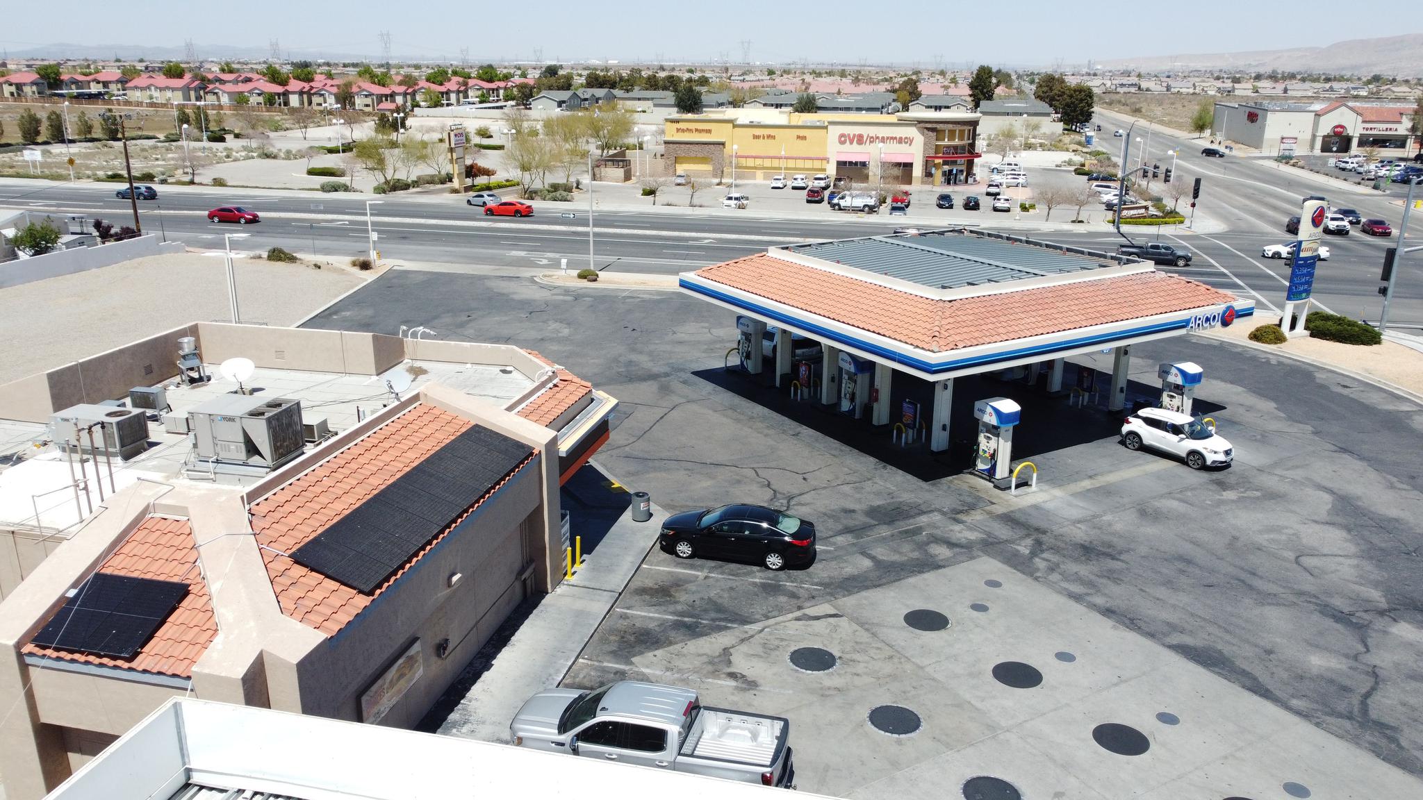 Solar Panel System Installation for ARCO, Victorville