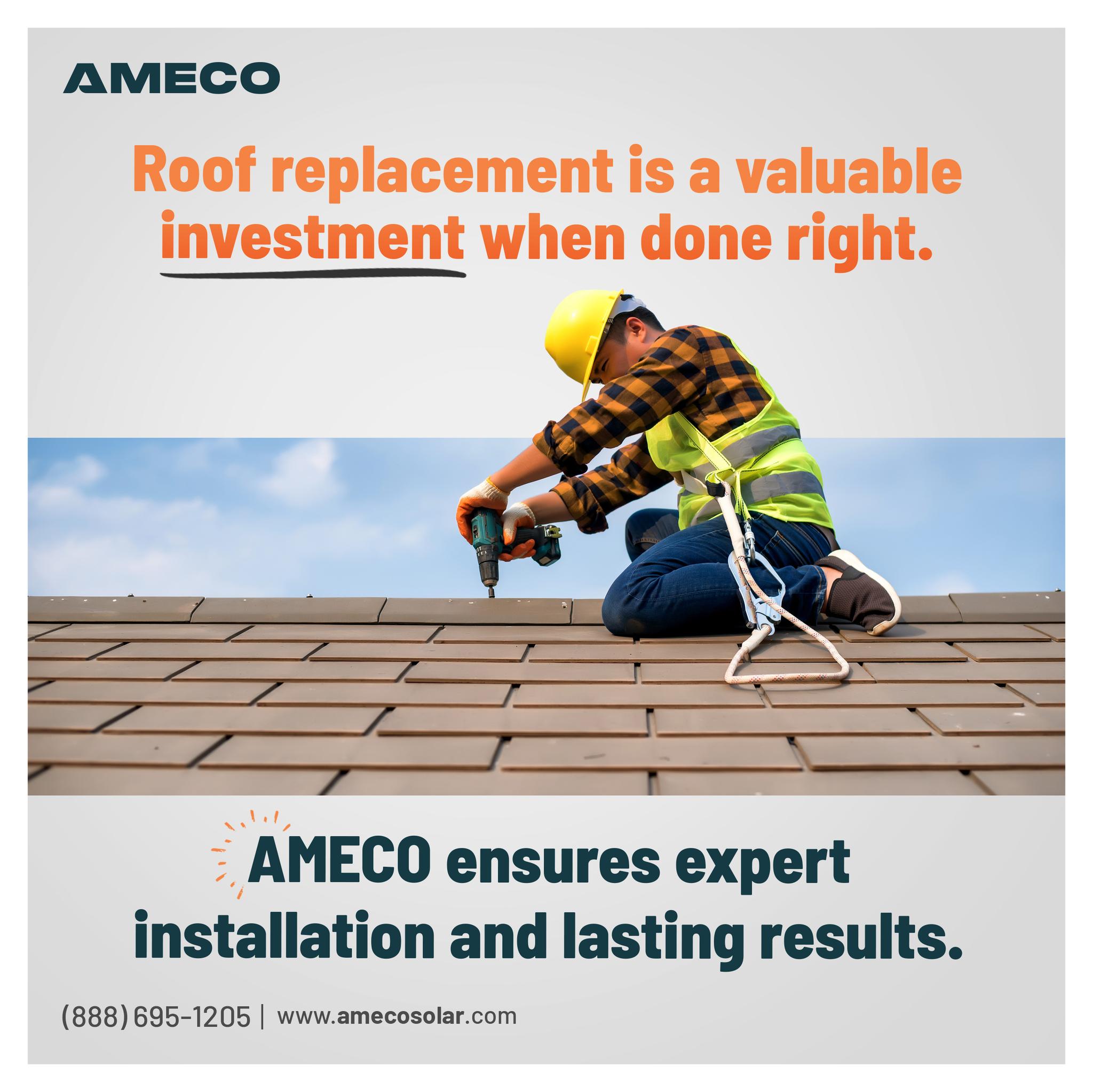 Roof replacement is a valuable investment when done right.