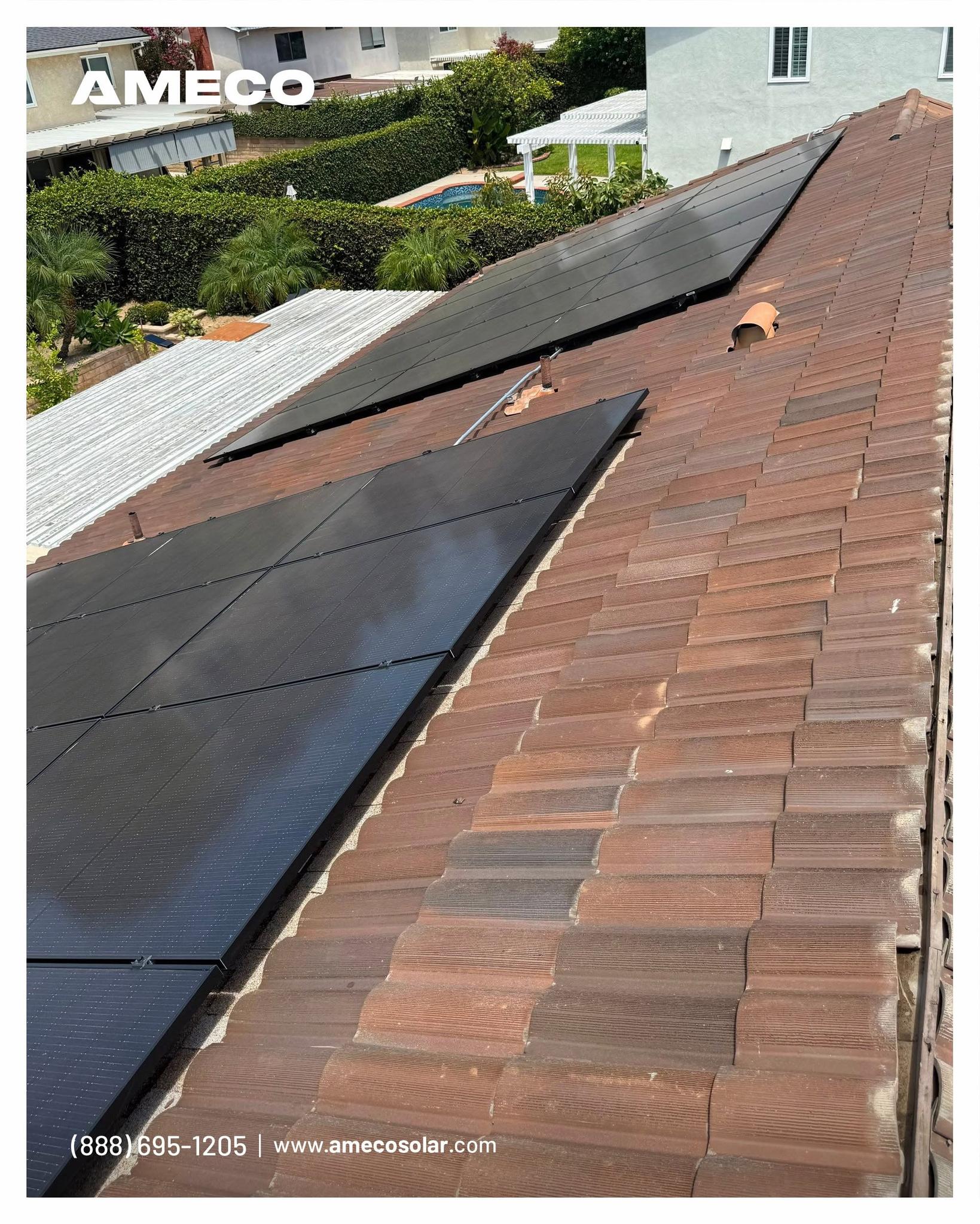 No complexity, just solar doing exactly what it’s supposed to do. That’s the AMECO standard.