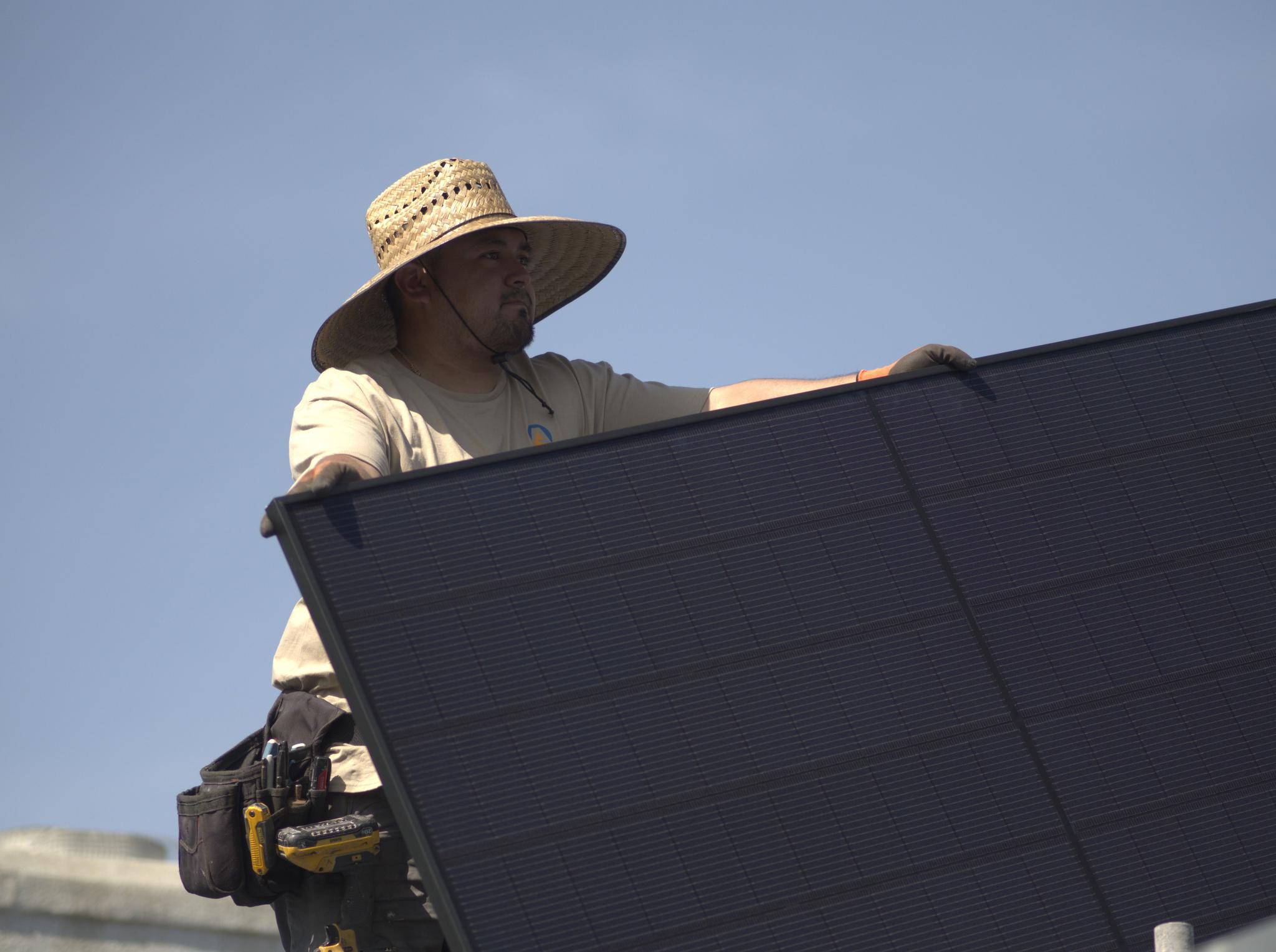 Turning sunlight into savings, one panel at a time. Discover the beauty of solar installation with us.