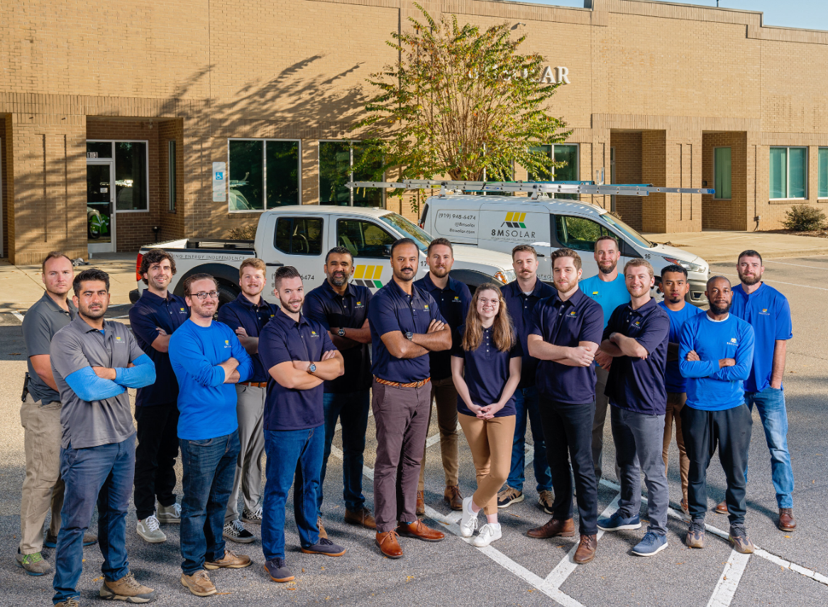 Part of the 8MSolar Residential Team.