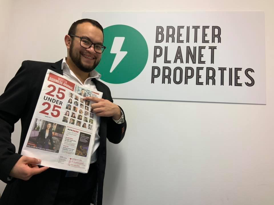 Andrew Breiter-Wu Receives Boston Business Journal 25 under 25