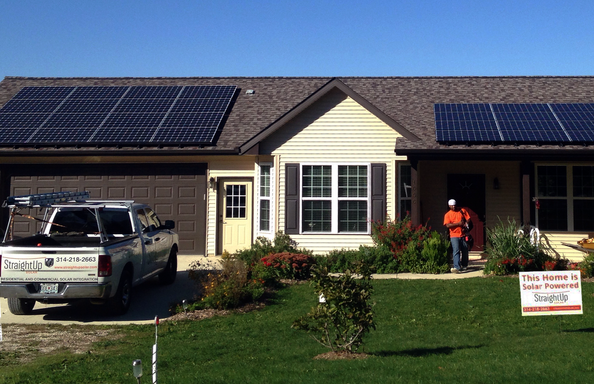 9.76 kW Array in Monmouth, IL